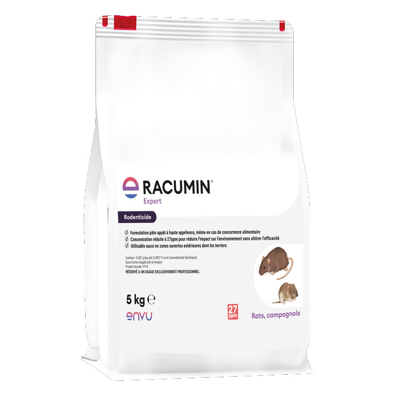 Appâts contre les rats, Racumin Expert - Sac de 5kg